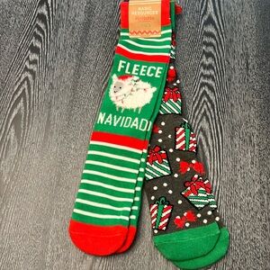 Basic Resources HoHoHo Christmas/Holiday Sock Collection- 2 pair